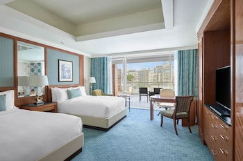Deluxe Room, 2 Double Beds, Smoking, Terrace (View)