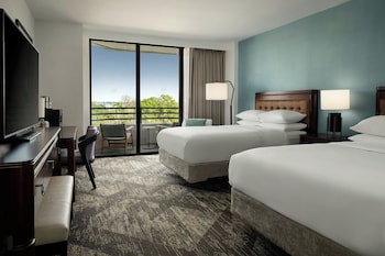 Room, 2 Double Beds, Balcony