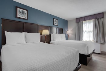 Standard Room, 2 Double Beds, Refrigerator & Microwave