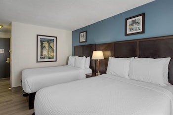 Standard Room, 2 Double Beds, Refrigerator & Microwave