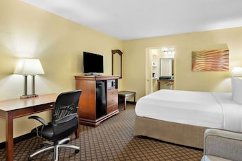 Standard Room, 1 King Bed, Non Smoking, Refrigerator & Microwave