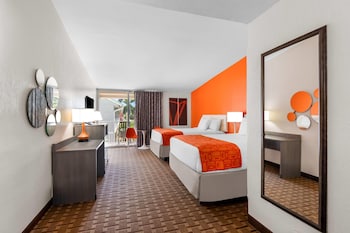 Standard Room, 2 Queen Beds, Refrigerator & Microwave