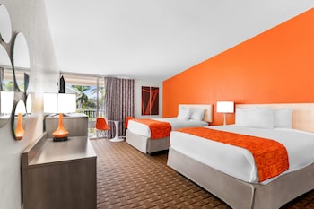 Standard Room, 2 Queen Beds, Refrigerator & Microwave