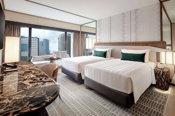 Deluxe Room Non-Smoking 2 Single Bed City View