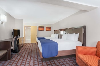 Room, 2 Double Beds, Accessible, Non Smoking (Roll-In Shower)