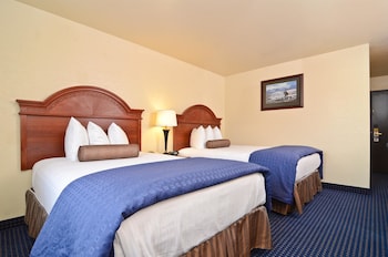 Standard Room, 2 Double Beds, Smoking, Refrigerator & Microwave