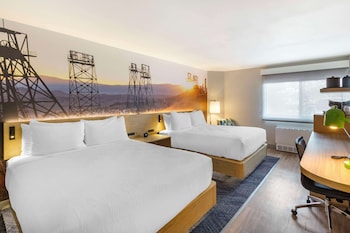 Standard Room, 2 Queen Beds, Non Smoking, Refrigerator & Microwave (Shower Only;Pet Friendly)