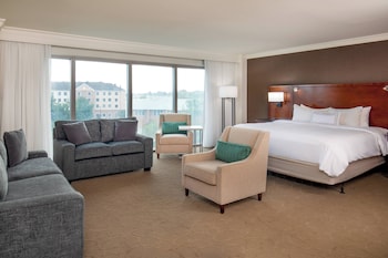Studio Suite, 1 King Bed with Sofa bed (Mobility/Hearing Access, Roll-In Shwr)