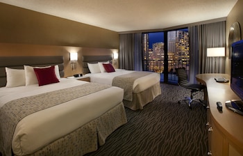 Executive Room, 2 Queen Beds, Balcony, City View