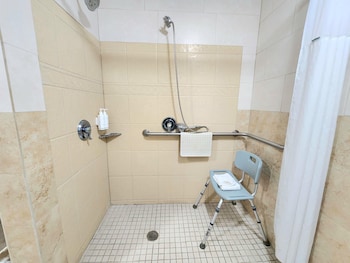 Room, 1 Queen Bed, Accessible, Smoking (Mobility/Hearing, Roll-In Shower)