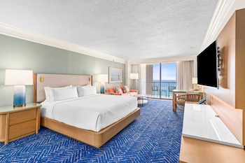 Junior Suite, 1 King Bed, Beach View