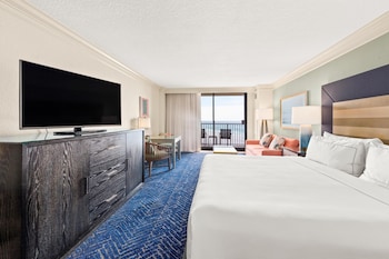 Room, 1 King Bed with Sofa bed, Beach View