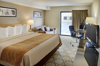 Deluxe Room, 1 King Bed, Refrigerator & Microwave, Ground Floor