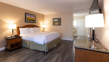 Signature Room, 1 King Bed Ground Floor, Patio (1 king bed nonsmoking)