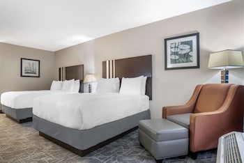 Standard Room, 2 Queen Beds, Non Smoking, Refrigerator & Microwave