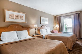 Double Room, 2 Queen Beds, Smoking