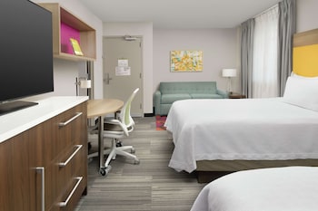 Studio, 2 Queen Beds, Accessible, Bathtub