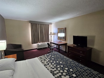 Room, 1 King Bed, Roll-in Shower
