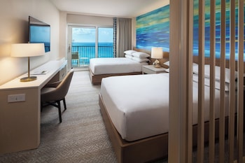 Penthouse, 2 Double Beds, Oceanfront (Penthouse, Floor 28 to 31)