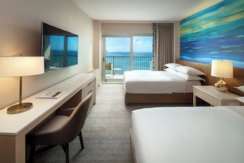 Room, 2 Double Beds, Oceanfront (Floor 4 - 9)