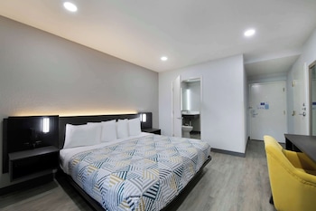 Standard Room, 1 King Bed, Non Smoking, Refrigerator & Microwave