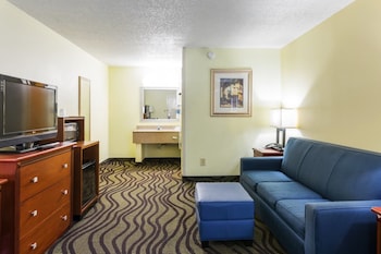 Suite, 2 Double Beds, Non Smoking (One-Bedroom)