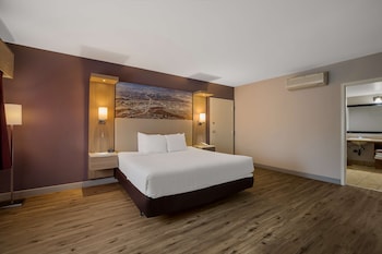 Standard Room, 1 King Bed, Accessible, Refrigerator (Walk-in Shower;Freeway Side)