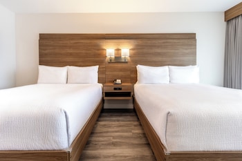 Room, 2 Queen Beds, Roll-in Shower