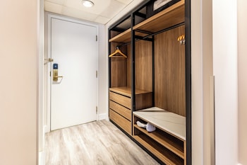 Two Queen Beds with Sofa Bed Interior