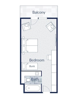 Deluxe King Family (4) Room (No Pets)