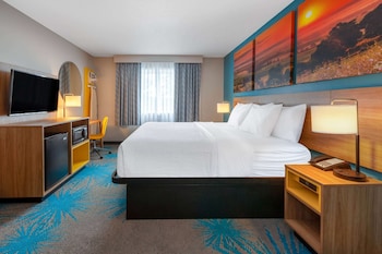 Room, 1 King Bed, Non Smoking (mini-fridge, AC, bathtub/shower)