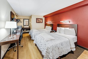 Premium Room, 2 Double Beds (Upgraded Bedding & Snack, Smoke Free)