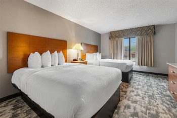 Suite, 2 Queen Beds, Non Smoking, Refrigerator (Oversized Room;Third bed is a Sofabed)