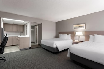 Deluxe Room, 2 Queen Beds, Smoking, Kitchen (Ground Floor)