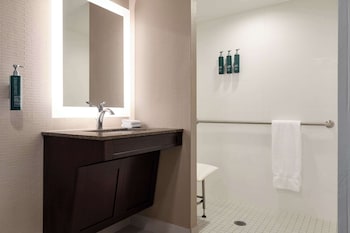 Suite, 1 King Bed, Accessible (Roll-In Shower)
