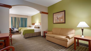 Suite, 2 Double Beds, Non Smoking, Kitchenette