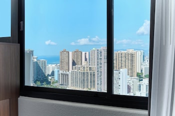 Standard Room, 2 Double Beds, Partial Ocean View
