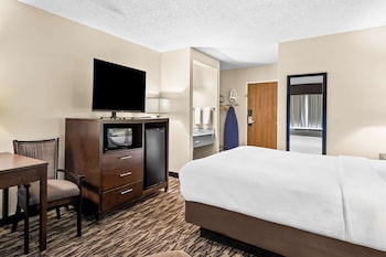 Standard Room, 1 King Bed, Non Smoking, Refrigerator & Microwave