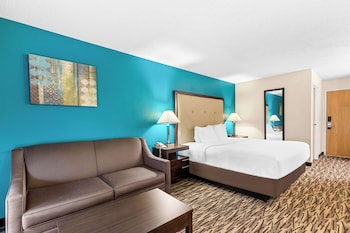 Standard Room, 1 King Bed, Non Smoking, Refrigerator & Microwave