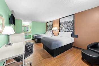 Double Room, 2 Double Beds, Smoking