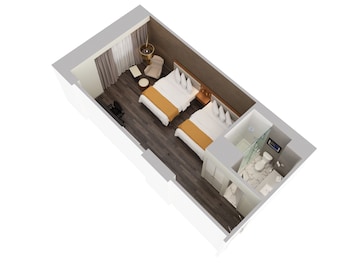 Executive Studio, 1 Bedroom, Corner