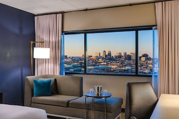 Room, 2 Double Beds (NYC Skyline View Top Floor)