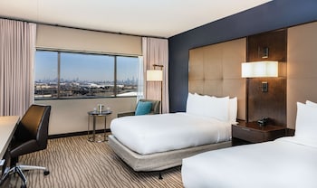 Room, 2 Double Beds (NYC Skyline View Top Floor)