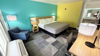 Room, 1 King Bed, Mobility Accessible, Non Smoking (Roll-in Shower)
