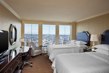 Traditional Room, 2 Double Beds (Mobility Accessible, Transfer Shower)