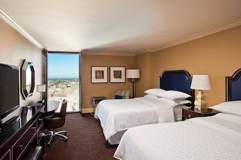 Traditional Room, 2 Double Beds (Mobility Accessible, Transfer Shower)