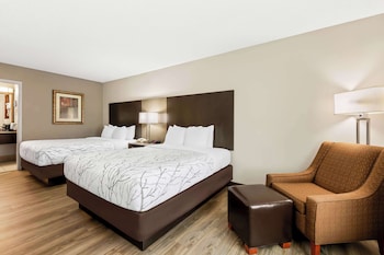 Standard Room, 2 Queen Beds, Non Smoking, Refrigerator & Microwave