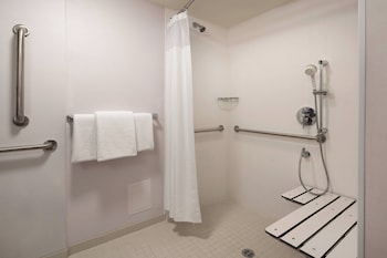 Room, 1 King Bed with Sofa bed (Mobility/Hearing Access, Roll-In Shwr)
