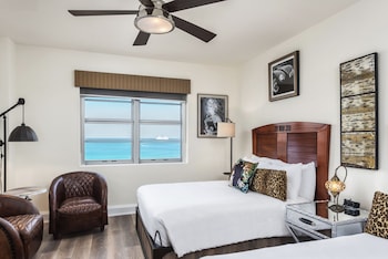 Deluxe Double Room, 2 Double Beds, Ocean View