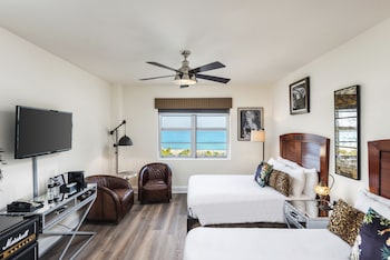 Deluxe Double Room, 2 Double Beds, Ocean View